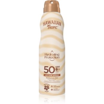 Hawaiian Tropic Hydrating Protection Lotion Spray spray solar SPF 50 - imagine 2
